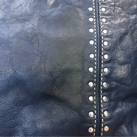 Michael Kors Navy Astor Purse - Picture 5 of 15